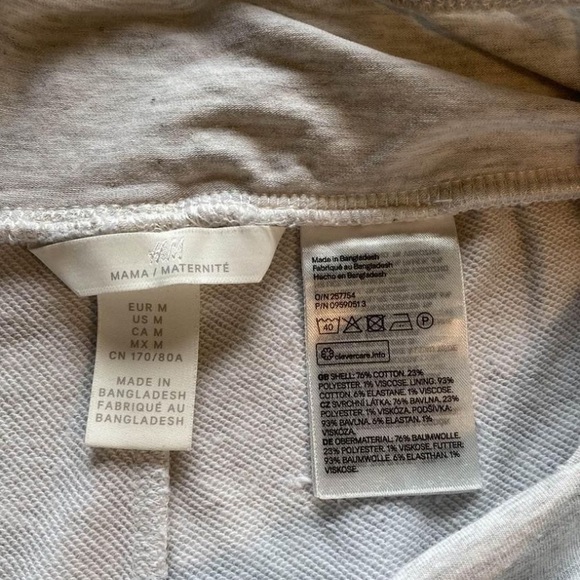 H&M Mama Marled Sweat Shorts - Picture 9 of 10